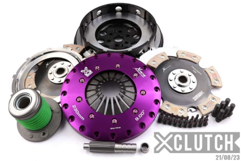 XCLUTCH — XClutch 15-23 Ford Mustang EcoBoost Premium 2.3L 9in Twin Solid Ceramic Clutch Kit
Clutch Kit - view 1
