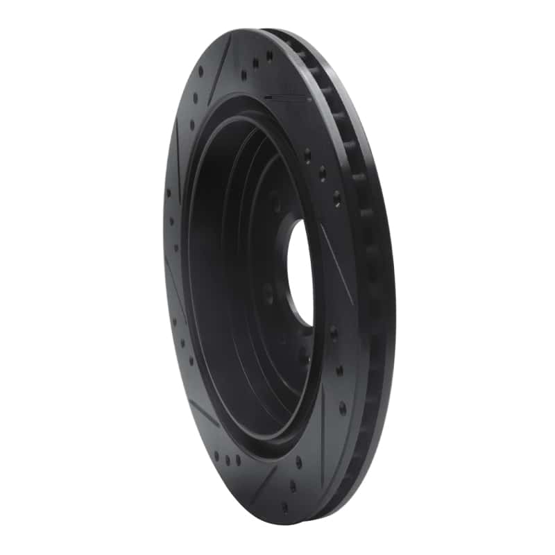 R1 Concepts — R1 13-19 Cadillac ATS Rear Right Drilled & Slotted Black Brake Rotor
R1 Brake Rotor Drill - view 4