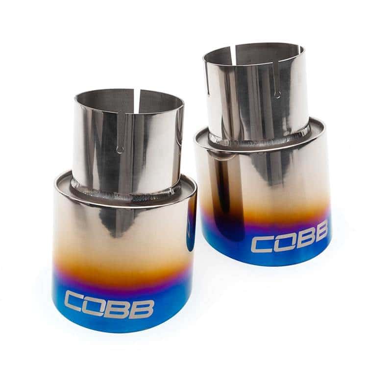 COBB — Cobb 22-24 Subaru WRX Titanium Catback Exhaust (Incl. Burnt Ti Tips) - view 12
