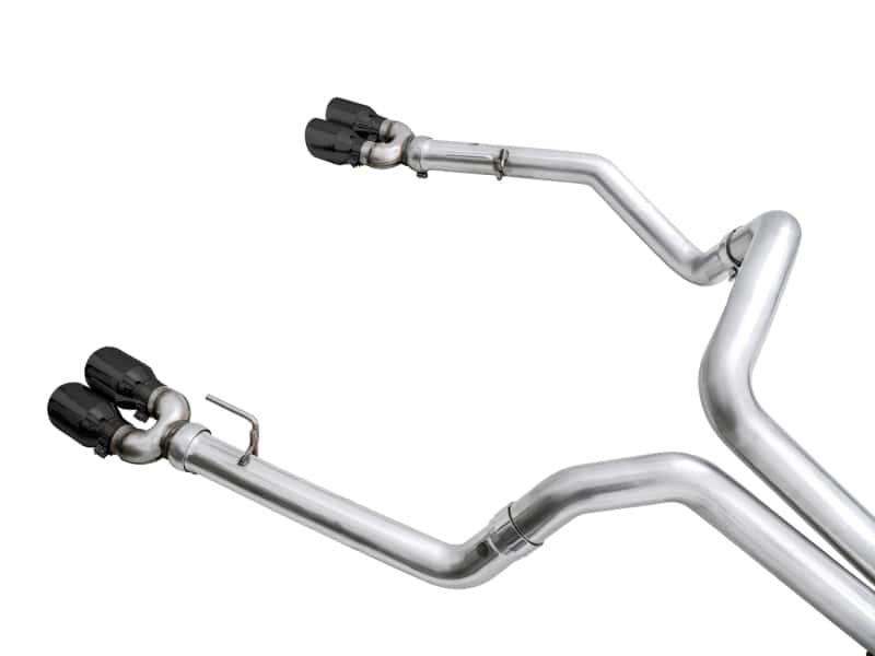 AWE Tuning — AWE Tuning 4th Gen GM 1500 6.2L 0FG Catback Split Rear Exit (w/ Bumper Cutouts) - Quad Diamond Tips
0FG Catback - view 6