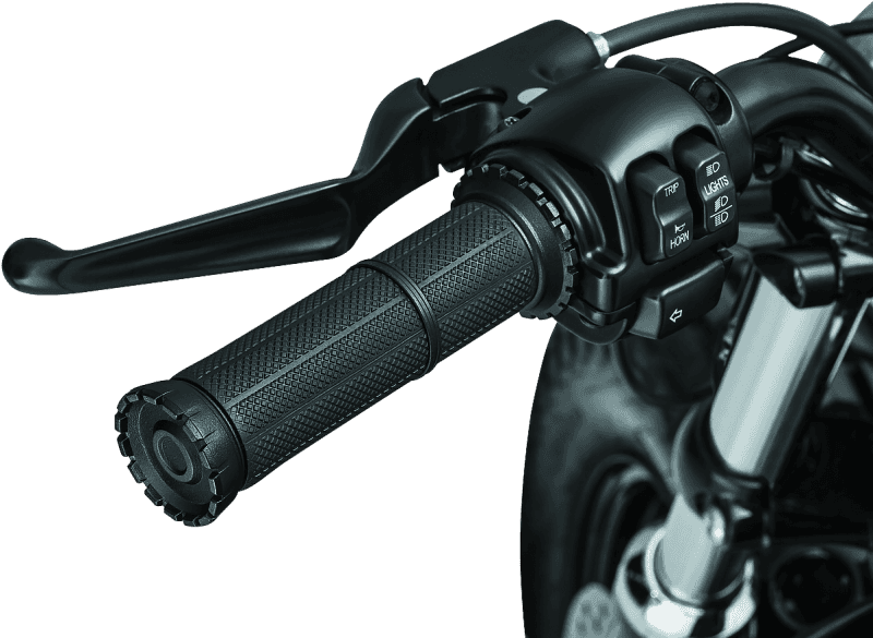 Kuryakyn — Kuryakyn Riot Grips Dual Cable Satin Black - view 2