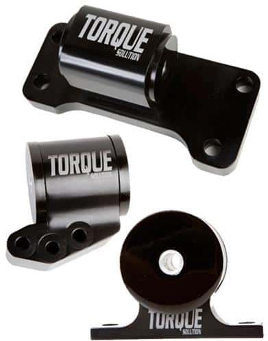Torque Solution — Torque Solution Billet Aluminum 3 piece Engine Mount Kit: Mitsubishi Evolution VII-IX 2001-2006 - view 2