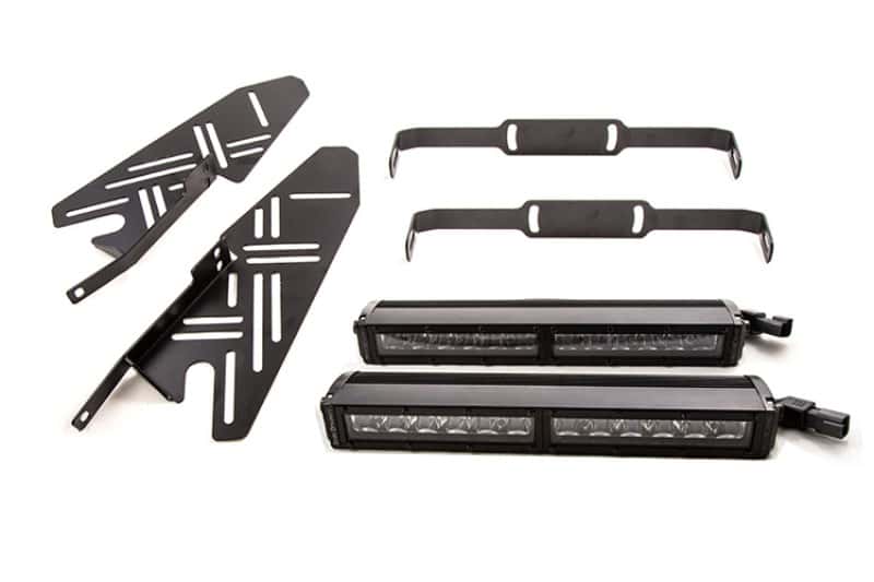 Diode Dynamics — Diode Dynamics Raptor 2017 Stage Series Fog Kit 12 - White Driving - view 1