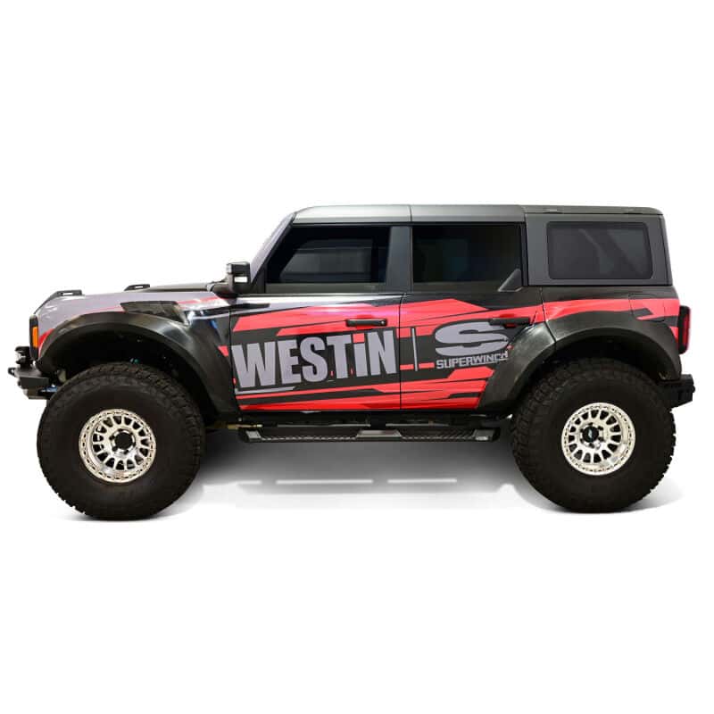 Westin — Westin 21-25 Ford Bronco 4dr (Excl. Bronco Sport) AT6 Running Boards - Black
Running Boards - view 7