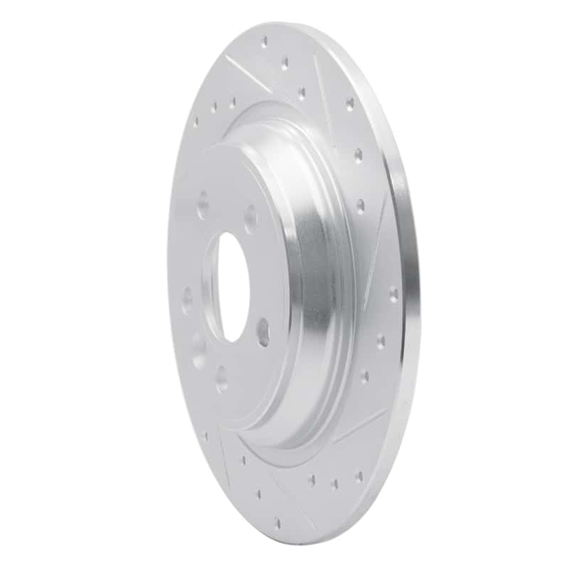 R1 Concepts — R1 07-18 Volvo V60 Rear Right Drilled & Slotted Silver Brake Rotor
R1 Brake Rotor Drill - view 2