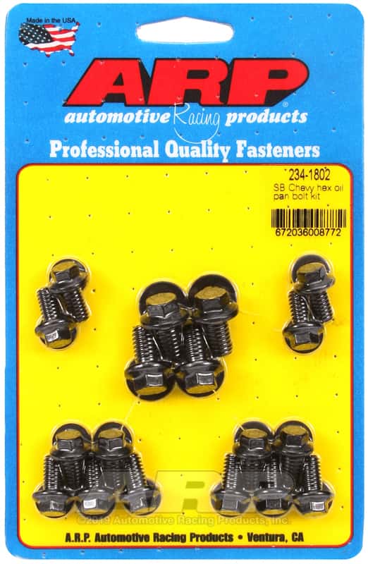 ARP — ARP SB Chevy 265-400 Oil Pan Hex Bolt Kit - view 1