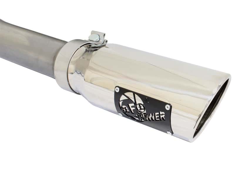 aFe — aFe MACHForce XP Exhaust 3in SS Dual Side Ext CB w/ Polished Tips 2015 Ford F150 5.0L V8 CC/SB EC/LB
Cat-Back Exhaust - view 5