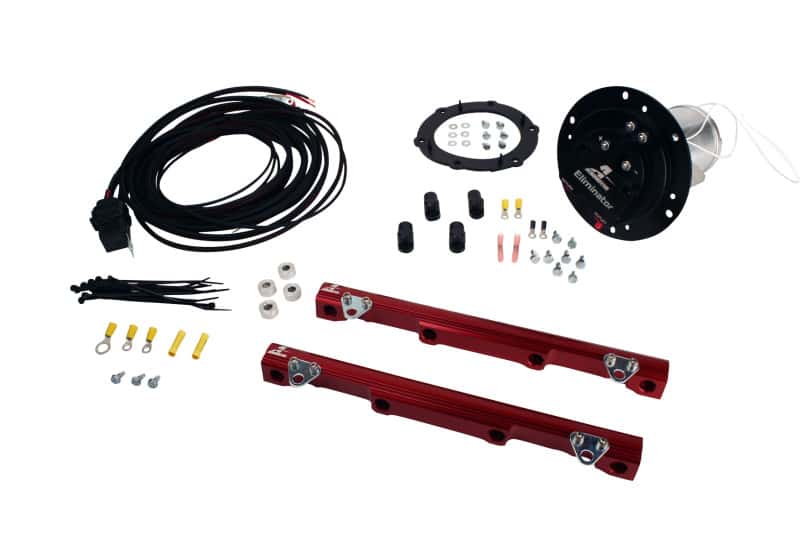 Aeromotive — Aeromotive 03-04 Cobra Fuel System - Eliminator/Rails/Wire Kit/Fittings
System/Kit - view 2
