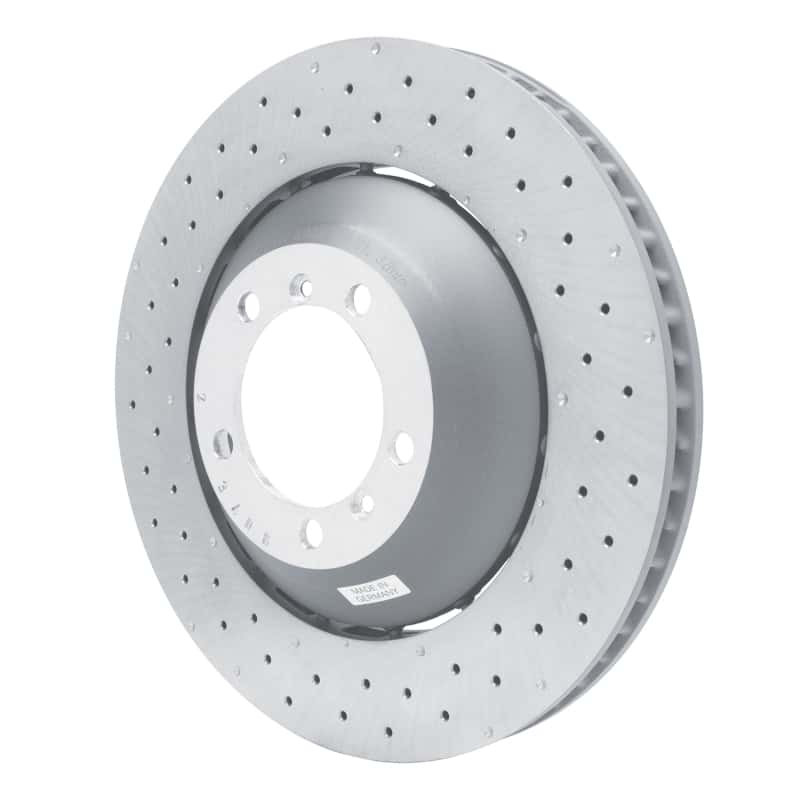 DFC — DFC 10-11 Porsche 911 Left Front Drilled Hi-Carbon Alloy Geomet Coated Rotor
DFC Brake Rotor - view 2