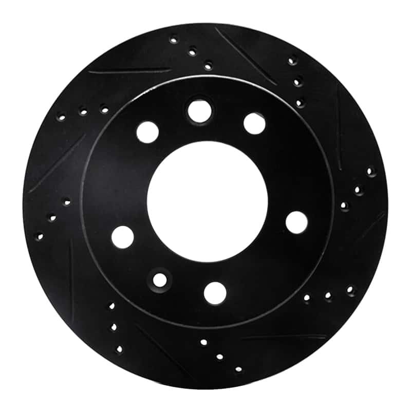R1 Concepts — R1 02-06 Dodge Sprinter 3500 Front Left Drilled & Slotted Black Brake Rotor
R1 Brake Rotor Drill - view 1