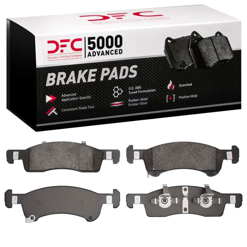 DFC — DFC 02-06 Ford Expedition Front 5000 Advanced Semi Metallic Brake Pads
DFC Brake Pad Set - view 1