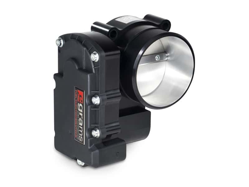 Grams Performance — Grams Performance 04-16 Audi A4 B7/B8 2.0T 70mm DBW Throttle Body - Black
TBdyAssy - view 1