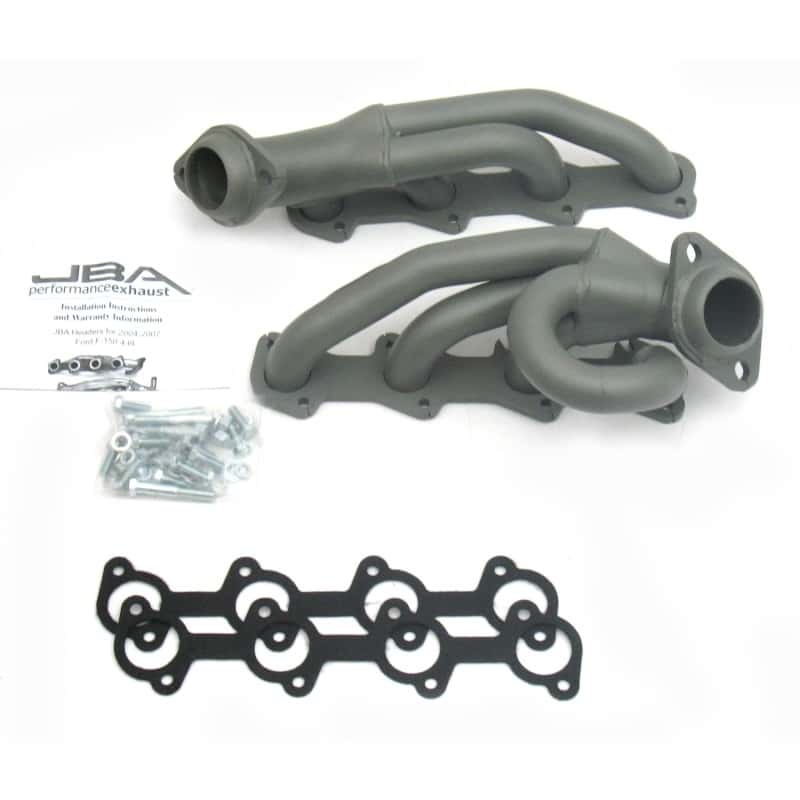 JBA — JBA 04-08 Ford F-150 4.6L 2V 1-1/2in Primary Ti Ctd Cat4Ward Header
Exhaust Header - view 2