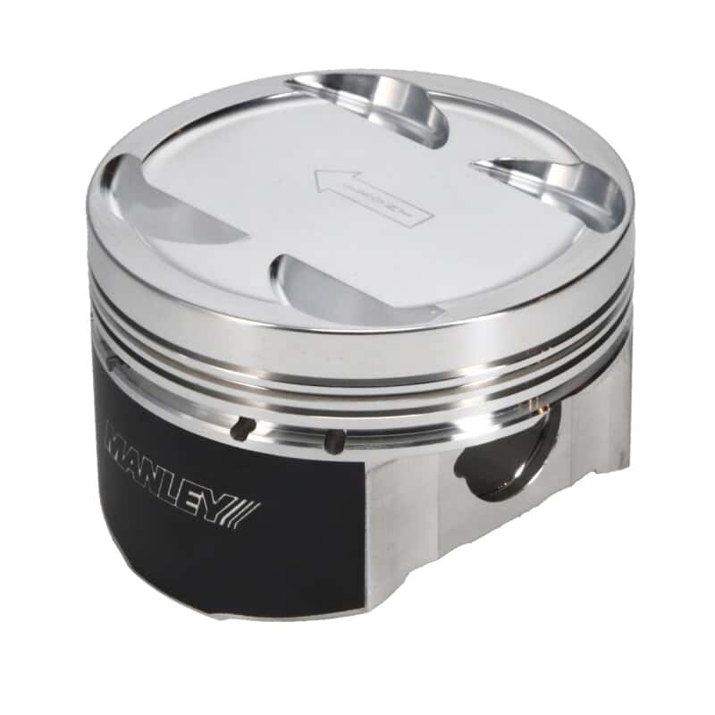 Manley Performance — Manley 03-06 Mitsubishi Evo VIII/IX  87mm +2mm -8cc 10/10.5 CR Stroker Dish Pistons w/Rings (ED)
Piston Set - view 6