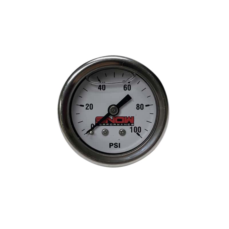 Snow Performance — Snow 0-100PSI Fuel Pressure Gauge (1/8in NPT)
Gauge - view 1
