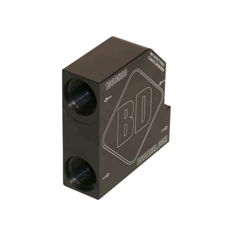 BD Diesel — BD Diesel 13-18 Dodge 6.7L 68RFE/Aisin AS69RC Thermostat Bypass
A/TBpsTubeElim
COOLER BYPASS - view 3