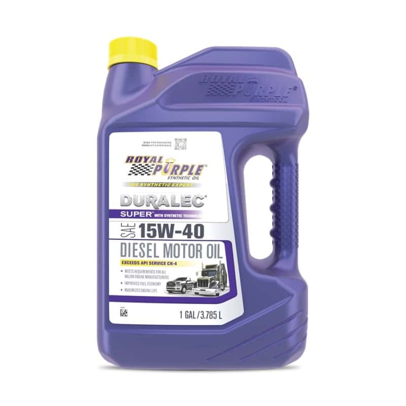 Royal Purple — Royal Purple Duralec Super Diesel 15W40 CK-4 Motor Oil - 1 Gallon
Diesel Engine Oil - view 3