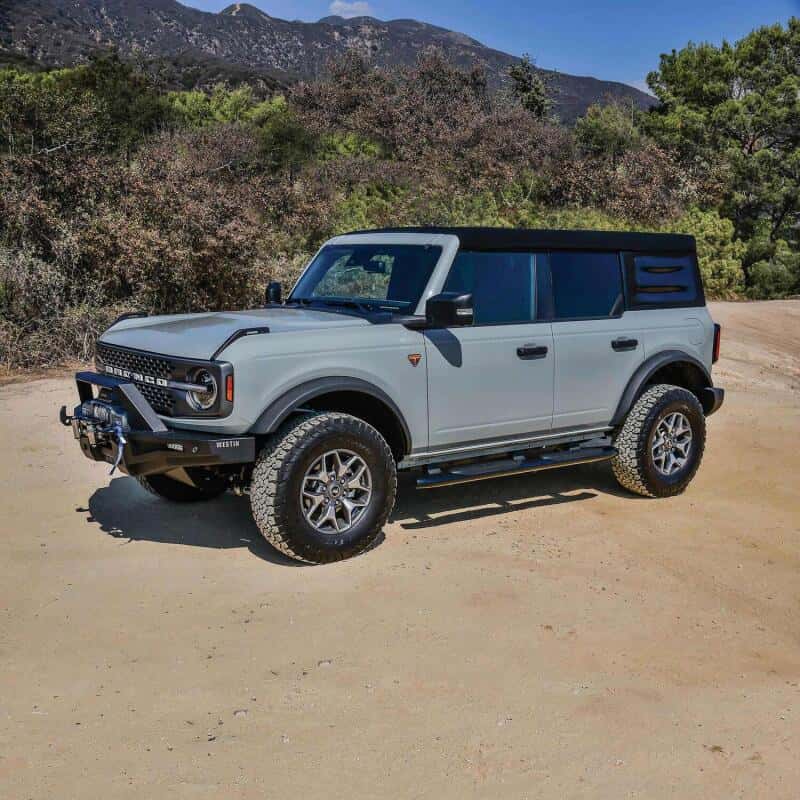 Westin — Westin 21-22 Ford Bronco (4-Door) PRO TRAXX 5 Oval Nerf Step Bars - Textured Black
Nerf/Step Bar - view 4