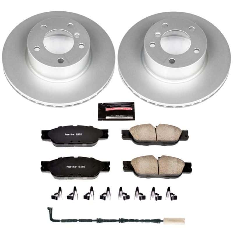 PowerStop — Power Stop 2007 BMW 328i Front Z23 Evolution Sport Coated Brake Kit - view 1