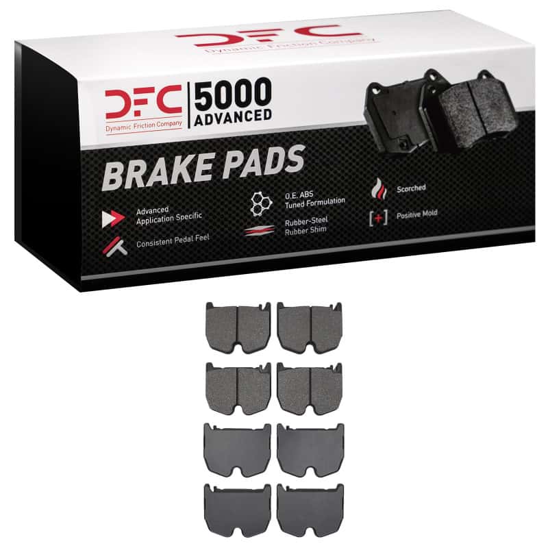 DFC — DFC 03-08 Mercedes-Benz SL600 Front 5000 Advanced Low Metallic Brake Pads
DFC Brake Pad Set - view 4