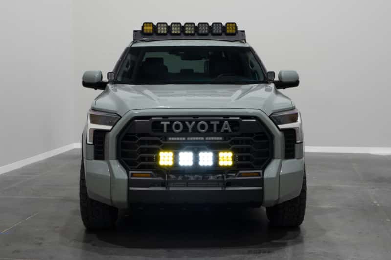 Diode Dynamics — Diode Dynamics 2022 Toyota Tundra SS5 Grille CrossLink Bracket Kit - view 7