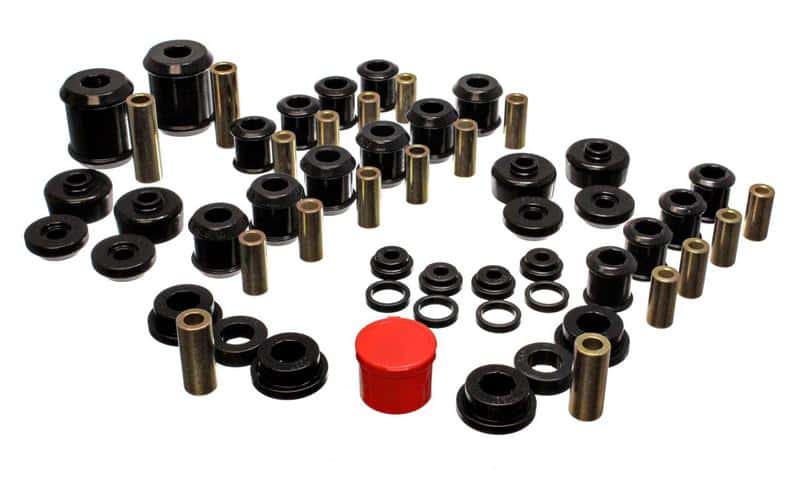 Energy Suspension — Energy Suspension 95-99 Mitsubishi Eclipse FWD/AWD Black Hyper-flex Master Bushing Set
Master Bushing Kit - view 4