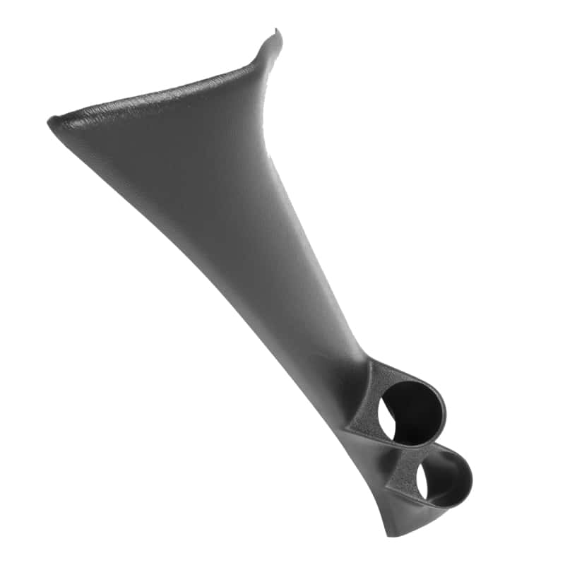 AutoMeter — Autometer 95-99 Mitsubishi Eclipse / Eagle Talon Black Dual 52mm Pillar Pod
2-1/16" DUAL PILLAR, - view 2