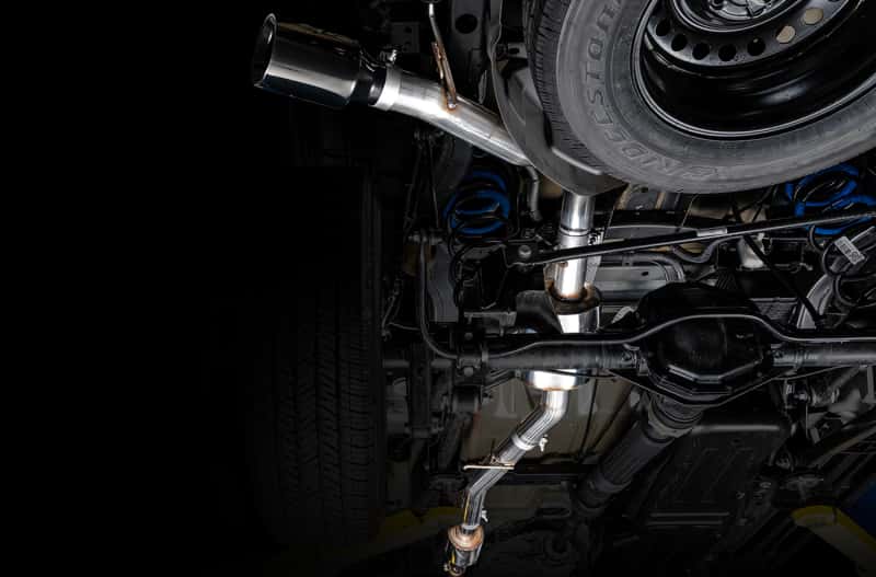 AWE Tuning — AWE Tuning 20-21 Jeep Gladiator JT 3.6L Tread Edition Cat-Back Single Side Exhaust - Diamond Blk Ti
Tread Exhaust - view 11
