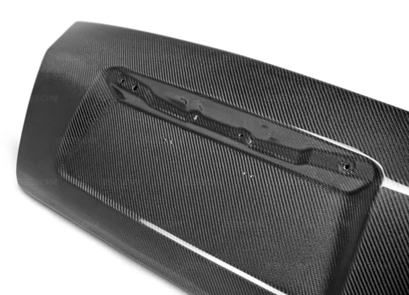 Seibon — Seibon 08-10 Subaru  Impreza/WRK/STi 4dr OEM-style Carbon Fiber Trunk Lid - view 3
