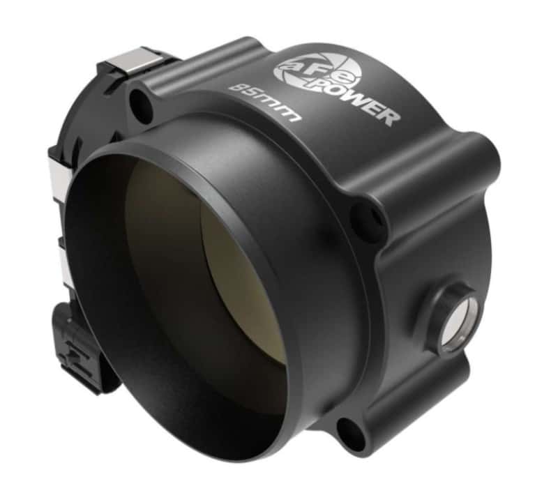 aFe — aFe 18-21 Ford Mustang GT 5.0L 85mm Billet Throttle Body
Throttle Body - view 2
