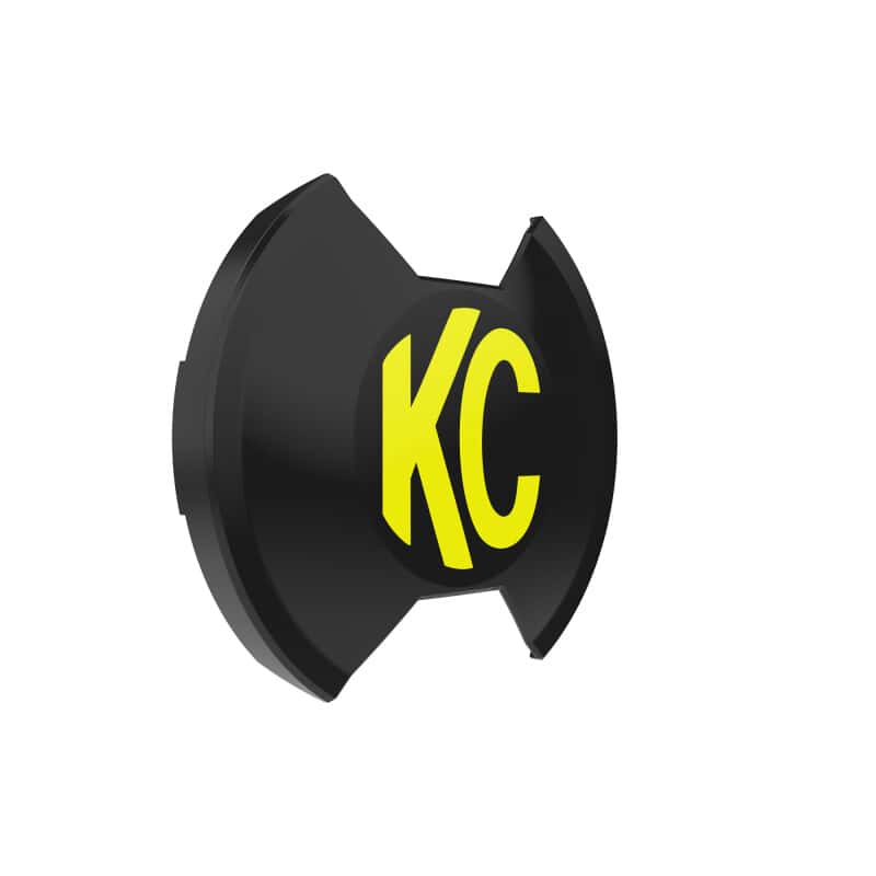 KC HiLiTES — KC HiLiTES SlimLite 8in. LED Light Cover (Cover Only) - Black - view 3