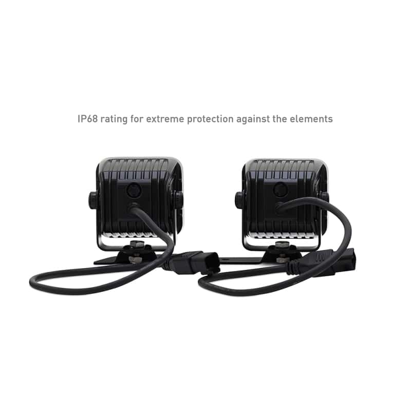 Borne Off-Road — Borne Off-Road 21+ Bronco Light Pods 4pc Ditch 3x3 Flood Upfit - view 10
