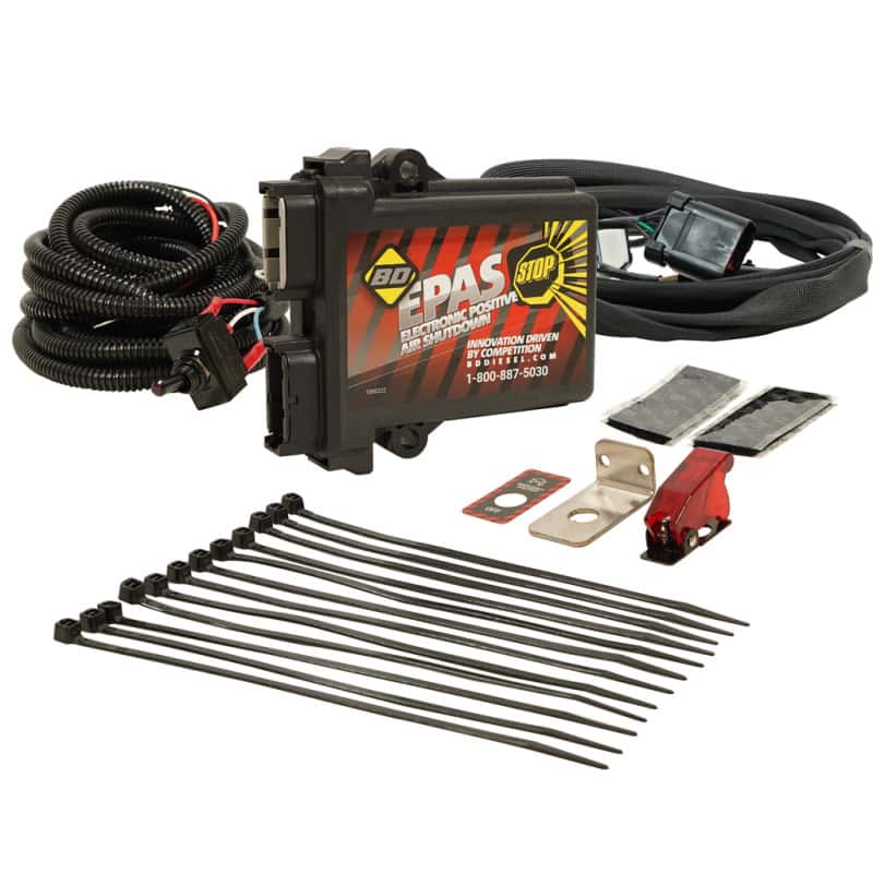 BD Diesel — BD Diesel 14-20 Cummins ISX15 w/ Engine Intake Throttle Equipped E-PAS Positive Air Shut-off
ENGINE SHUTDOWN KIT - view 3