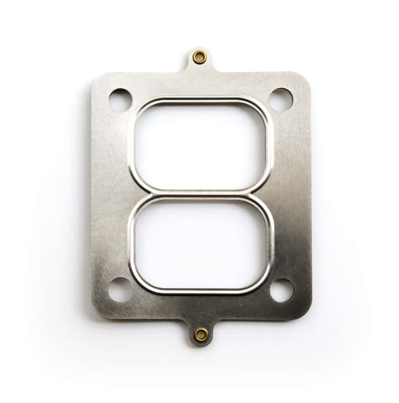 Cometic Gasket — Cometic .016in Stainless T04 Divided Turbo Inlet Flange Gasket
Turbo Inlet Gasket - view 1