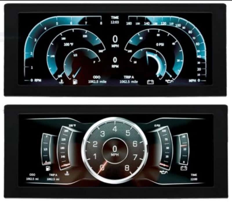 AutoMeter — Autometer 73-87 Chevy/GMC Full Size Truck InVision Direct Fit Digital Dash System
INVISION SQUARE BODY - view 3