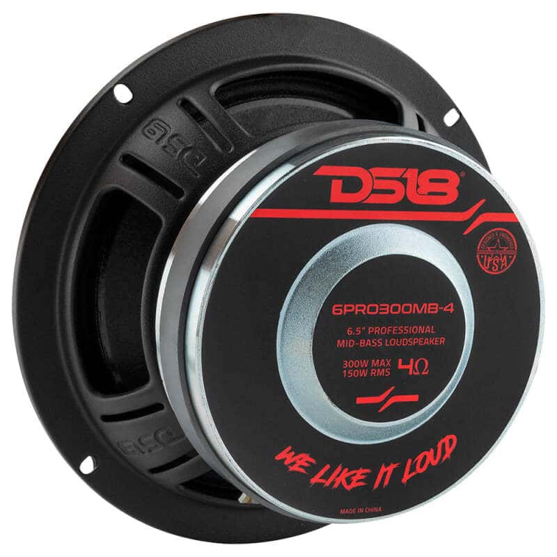 DS18 — DS18 6.5in 150 Watts RMS 4 ohm Mid-Bass Loudspeaker - view 2