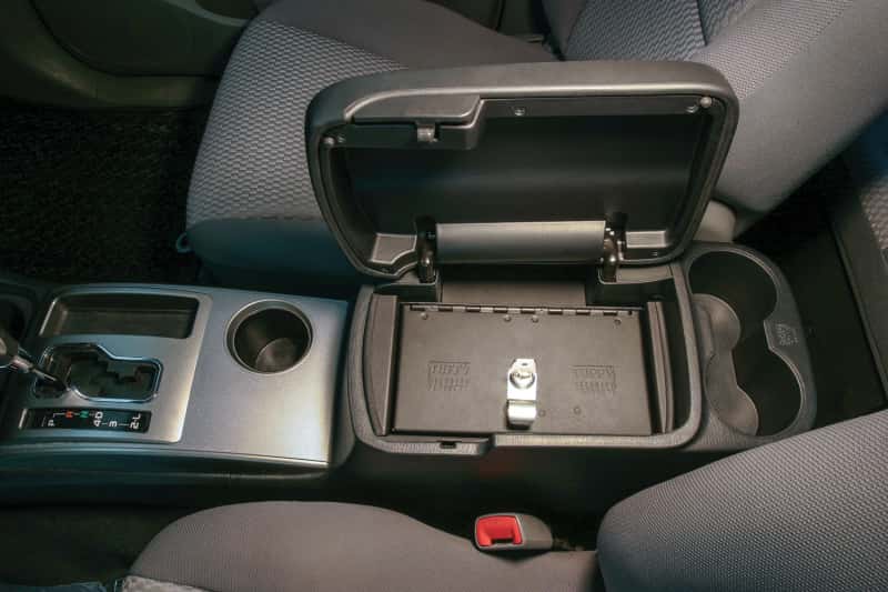Tuffy Products — Tuffy Toyota Tacoma Console Safe W/ Keyed Lock
Console Safe - view 3