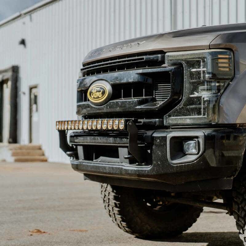 KC HiLiTES — KC HiLiTES 2017+ Ford Super Duty Front Bumper Light Bar Mount For 40in Flex Era LED Light Bar - view 2