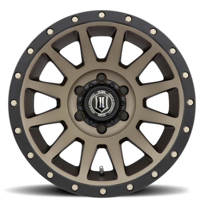 ICON — ICON Compression 17x8.5 6x5.5 0mm Offset 4.75in BS 106.1mm Bore Bronze Wheel
COMPRESSION WHEEL - view 3