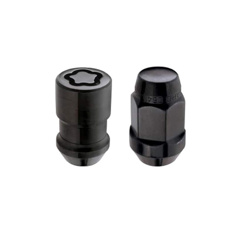 McGard — McGard 5 Lug Hex Install Kit w/Locks (Cone Seat Nut / Bulge) M12X1.5 / 3/4 Hex / 1.45in. L - Black - view 2