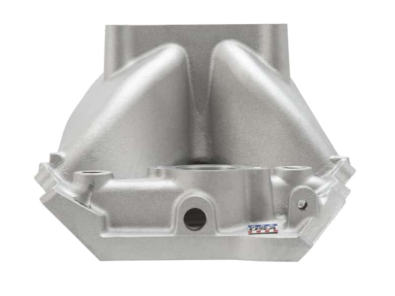 Edelbrock — Edelbrock Manifold Chevy BB 9 8 Deck (Short) Super Victor 565 Thick Flange Rect Port Heads
MANIFOLD-RACE - view 5