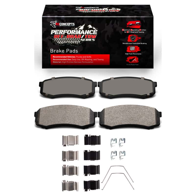 R1 Concepts — R1 03-24 Toyota 4Runner Rear Performance Off-Road/Tow Brake Pads & Hardware Kit
R1 Performance Off-R - view 1