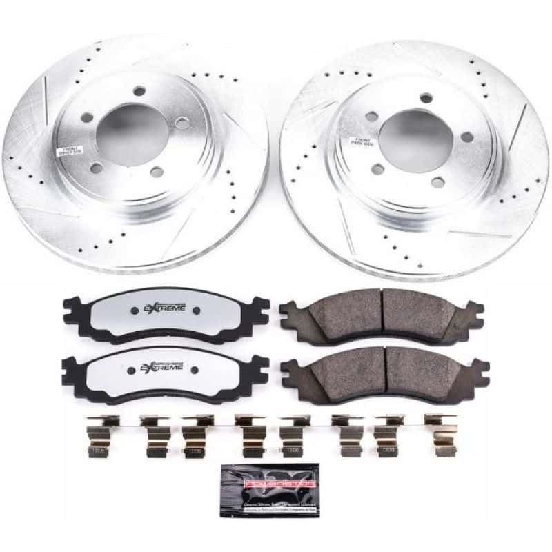 PowerStop — Power Stop 06-10 Ford Explorer Front Z36 Truck & Tow Brake Kit - view 1