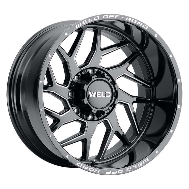 Weld — Weld Off-Road W117 22X10 Fulcrum 8X180 ET13 BS6.00 Gloss Black MIL 124.3 - view 3