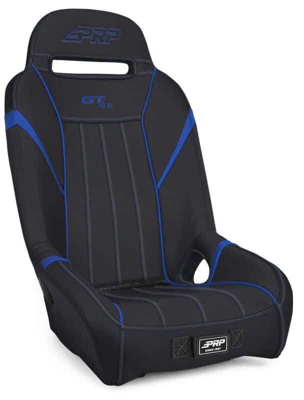PRP Seats — PRP Polaris RZR PRO XP/PRO R/Turbo R GT/S.E. Suspension Seat- Black/Blue - view 2