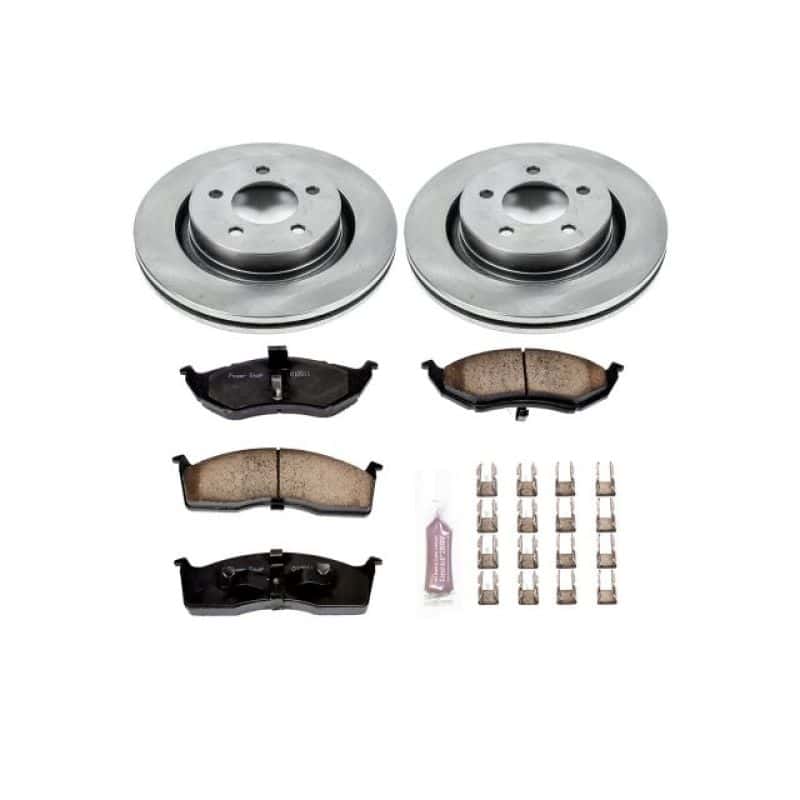 PowerStop — Power Stop 99-02 Chrysler 300M Front Autospecialty Brake Kit - view 1