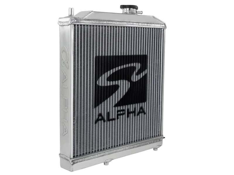 Skunk2 Racing — Skunk2 Alpha Series 88-91 Honda Civic/CRX Radiator (Half Size) (Dual Core)
Radiator - view 1