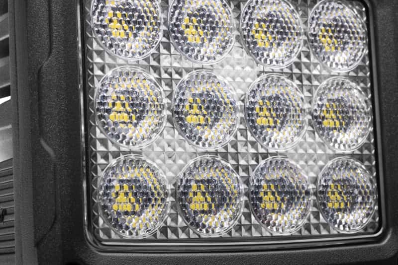 Go Rhino — Go Rhino Xplor Bright Series Rectangle SingleLED Spot Light Kit (Surface Mount) 5in. - Blk (Pair)
Bright- 5" Light Kit - view 2