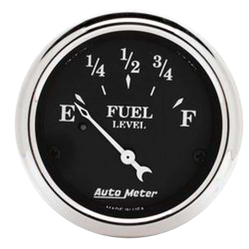 AutoMeter — Autometer 2 1/16in Old Tyme 73-10 Ohm Electronic Fuel Level Gauge - Black
2" FUEL LEVEL, 73 E/ - view 1