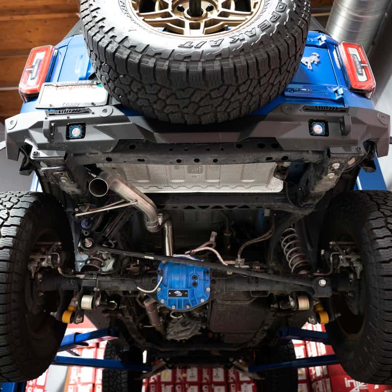 Injen — Injen 21-22 Ford Bronco L4-2.3L Turbo/V6-2.7L Twin Turbo SS Race Series Cat-Back Exhaust
Exhaust System - view 5